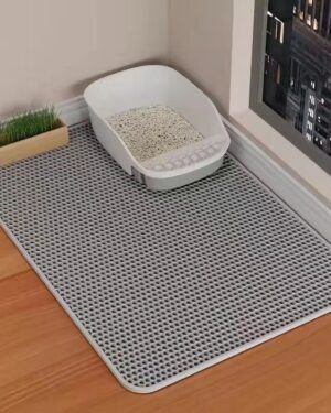 Double-layer Detachable EVA Cat Litter Mat